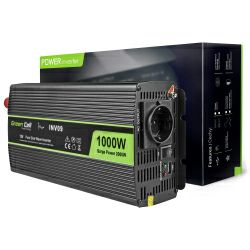 Green Cell strujni inverter 12V na 230V, 1000W/2000W Full Sine Wave (INV09)