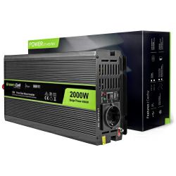 Green Cell strujni inverter 12V na 230V, 2000W/4000W Full sine Wave (INV11)