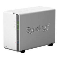 Synology DS220j DiskStation 2-bay NAS server, 2.5"/3.5" HDD/SSD podrška, 512MB DDR4, G-LAN, USB3.0×2, Wake on LAN/WAN