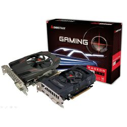 Biostar AMD Radeon RX550 4GB GDDR5/128-bit, PCIe 3.0, DVI/HDMI/DP