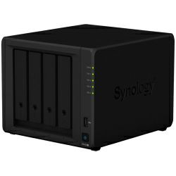 Synology DS420+ DiskStation 4-bay NAS server, 2.5"/3.5" HDD/SSD podrška, Hot Swappable HDD, Wake on LAN/WAN, 2GB, 2×G-LAN, 2×USB3.0