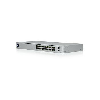 Ubiquiti UniFi Managed 24-port Gigabit Switch, 16-port PoE+, 2×SFP, Rackmount (USW-24-PoE Gen2)