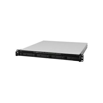 Synology RS822+ RackStation 4-bay NAS server, 2.5"/3.5" HDD/SSD podrška, Hot Swappable HDD, 2GB, 4×G-LAN/2×USB3.2/eSATA, Wake on LAN/WAN