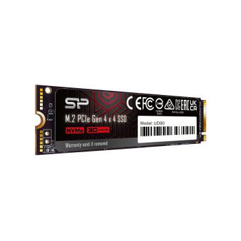 Silicon Power UD90 500GB M.2 2280 PCIe Gen4x4 & NVMe 1.4, 3D NAND, SLC cache + HMB, R/W: 4800/4200MB/s