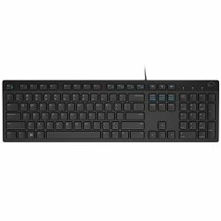 Dell Keyboard KB216, White UK (QWERTY), HR press