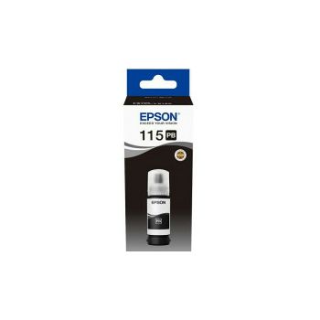 Car. Epson 115 EcoTank Photo Black ink bottle (C13T07D14A) 70 ml