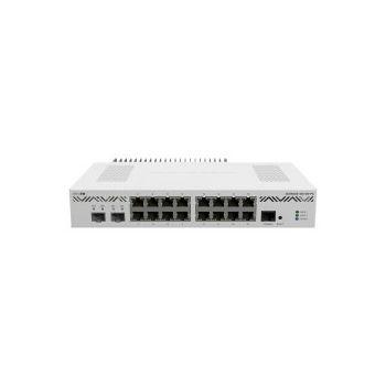 Mikrotik Cloud Core Router 2004-16G-2S+PC, Cortex A57 1.7GHz CPU, 4GB RAM, 128MB NAND,16×G-LAN, 2×SFP+, desktop kučište, PSU, rackmount, RouterOS L6