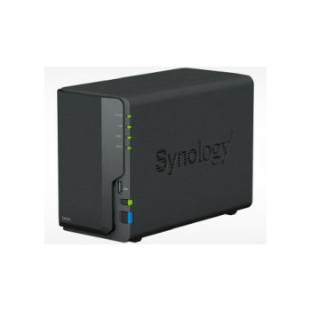 Synology DS223 DiskStation 2-bay NAS server, 2.5"/3.5" HDD/SSD podrška, Hot Swappable HDD, Wake on LAN/WAN, 2GB, 1×1GbE