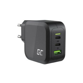 Green Cell (CHARGC08) USB-C 65W Punjač 2x USB-C, 1x USB-A za Apple MacBook Pro 13, Asus ZenBook, HP Spectre, Lenovo ThinkPad