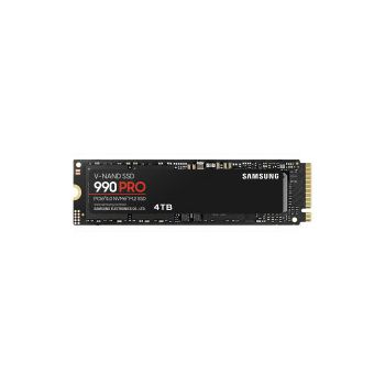 Samsung 990 Pro 4TB NVMe PCIe 4.0 M.2 SSD, R/W: 7450/6900 MB/s (MZ-V9P4T0BW)