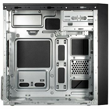 Chassis Inter-Tech IT-6505 RETO, mATX, 1x USB 3.0, 1x USB 2.0, Audio & Mic jack, 1x 5.25” and 1x 3.5” external drive bay, 2x 3.5” and 3x 2.5” internal drive bay, mATX MB, ATX PSU, Retail