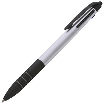 Olovka kemijska trobojna grip+touch pen Bogota bijela
