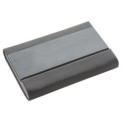 Etui za vizitke metalni crni