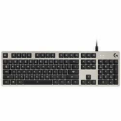 LOGITECH G413 Mechanical Gaming Keyboard - SILVER - US INTL - USB - INTNL - WHITE LED