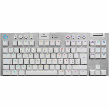 LOGITECH G915 TKL LIGHTSPEED Wireless Mechanical Gaming Keyboard - WHITE - US INTL - TACTILE