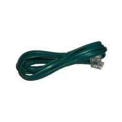 Telefonski kabel 2×RJ12, 1.5m, zeleni (bulk)