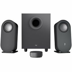 LOGITECH Z407 Bluetooth computer speakers with subwoofer and wireless control - GRAPHITE - BT - EMEA