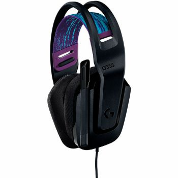 LOGITECH G335 Wired Gaming Headset - BLACK - 3.5 MM - EMEA - 914