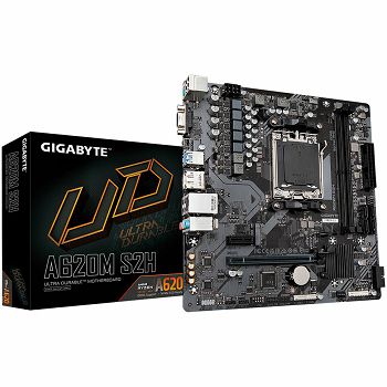 GIGABYTE Main Board Desktop AM5 2 x DDR5 2 x DDR5 4 x SATA 1 x D-Sub  1 x DisplayPort 1 x HDMI port Micro ATX