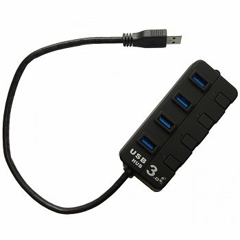 Active hub USB 3.0 4-ports Akyga AK-AD-33