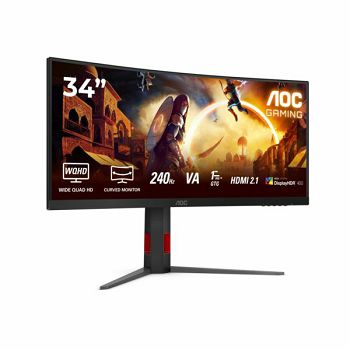 AOC LCD 34" curved, Fast VA, 1ms