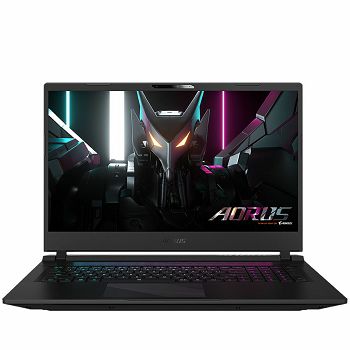 GIGABYTE Notebook AORUS 17 BSF 17.3in (2560x1440@240Hz) IPS, Intel Core i7-13700H, 16GB (2x8GB) DDR5 4800MHz, 1TB Gen4, RTX 4070 8GB 140W, 1xTB4, USB3.2A, Type-C, mDP, HDMI, Intel WiFi/BT 6E, FHDCam, 