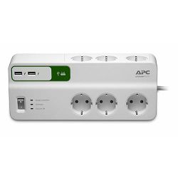 APC SurgeArrest 6-outlet SurgeArrest 6 outlets with 5V, 2.4A 2 port USB charger