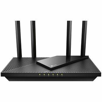 AX3000 Dual-Band Wi-Fi 6 RouterSPEED: 574 Mbps at 2.4 GHz + 2402 Mbps at 5 GHz SPEC: 4× Antennas, 1× Gigabit WAN Port + 4× Gigabit LAN Ports, USB 3.0 Port, 1024-QAM, OFDMA, HE160FEATURE: Tether App, W