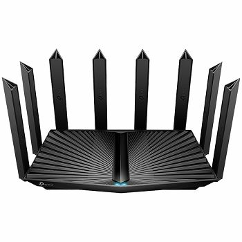 AX6600 tri-band wireless Gigabit router, 4804Mbps at 5G band1, 1201Mbps at 5G band2 and 574Mbps at 2.4G, 1*2.5G WAN/LAN port, 1*1G WAN/LAN port, 3*1G LAN ports, 1*USB 3.0 port, 1*USB 2.0 port, 8 anten