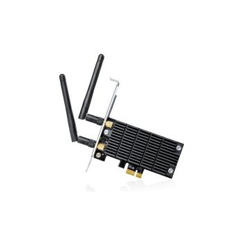 TP-LINK AC1300 Wi-Fi PCI Express Adapter, Broadcom, 2T2R, 867Mbps at 5GHz + 400Mbps at 2.4GHz, 802.11ac/a/b/g/n, Beamforming,2 detachable antennas