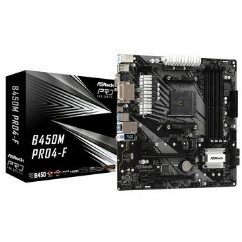 Asrock AMD AM4 B450M PRO4-F