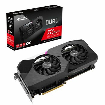 ASUS Dual Radeon RX 6750 XT OC Edition 12GB GDDR6