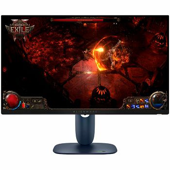 Monitor Alienware AW2725DM 27", 2560x1440, QHD, 180Hz, IPS Antiglare, 16:9, 1000:1, 400 cd/m2, NVIDIA G-SYNC + AMD FreeSync, 1ms, 178/178, 2xDP, HDMI, 2xUSB 3.2, USB-B, Tilt, Swivel, Pivot, Height Adj