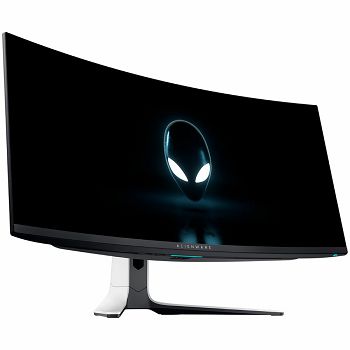 Monitor Alienware AW3423DW 34 Curved, 3440x1440, QHD, 175Hz, Anti-reflective, 21:9, 1000000:1, 1000 cd/m2, NVIDIA G-SYNC, 0.1ms, 178/178, DP, 2xHDMI, 5xUSB 3.2, Audio line-out, Tilt, Swivel, Height 