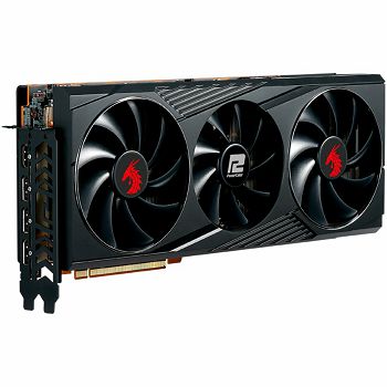 PowerColor TUL Video Card AMD Radeon 6800XT Red Dragon 16GB, 256bit GDDR6 2310Mhz, PCI-E 4, 3x DP, HDMI, Triple Fan, 3 slot