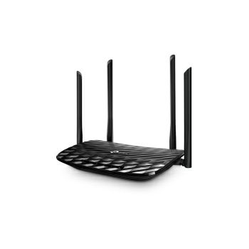 AC1200 Dual-Band Wi-Fi Router, 867Mbps at 5GHz + 300Mbps at 2.4GHz,  5 Gigabit Ports, 4  antennas, Beamforming, MU-MIMO,  IPTV, Access Point Mode, VPN Server, IPv6 Ready, Tether App