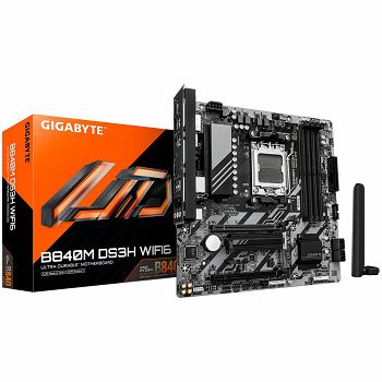 GIGABYTE B840M DS3H WF6, AM5, 4x DDR5, mATX
