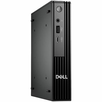 Dell Pro Micro QCM1250, 90W adpt.,Intel Core Ultra 5 235T (R) (13 TOPS NPU, 14 cores, up to 5.0GHz),16GB (1x16GB) 5600MT/s DDR5, M.2 512GB SSD, Intel Integrated, DP, HDMI, USB-C, 5xUSB-A, Wi-Fi 6E AX2