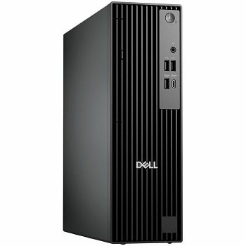 Dell Pro Slim QCS1255, 180W, AMD Ryzen 5 8600G (16 TOPS, 6 cores up to 5.0GHz)), 16GB DDR5 4800MT/s, M.2 512GB SSD, AMD Integrated Graphics, Wi-Fi+BT, SD CR, DP/HDMI/USB-C/USB-A/RJ-45,Speaker, Mouse/K