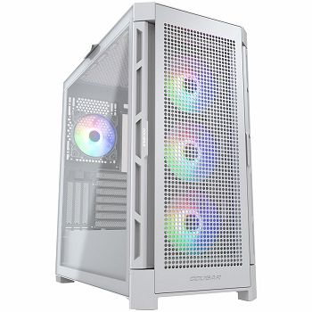 COUGAR AIRFACE PRO RGB PC Case, Mid Tower, White