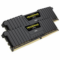 CORSAIR Vengeance LPX 16GB (2x8GB) DDR4 DRAM 3200MHz C16 Memory Kit - Black