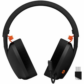 CANYON Ego GH-13, Gaming BT headset, +virtual 7.1 support in 2.4G mode, with chipset BK3288X, BT version 5.2, cable 1.8M, size: 198x184x79mm, Black