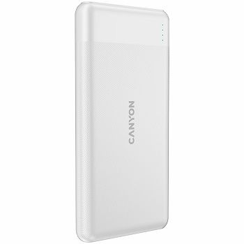 CANYON PB-109 Power bank 10000mAh Li-poly battery, Input Lightning &Type C  : 5V/2A, 9V/2A PD 18W(Max), Output Type C 5V/3A,9V/2.2A,12V/1.5A 20W,  Output USB A:5V3A,9V2A,12V1.5A,18W quick charging cab