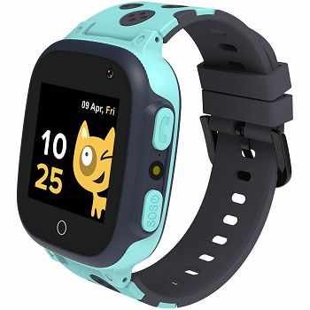 Kids smartwatch, 1.44 inch colorful screen,  GPS function, Nano SIM card, 32+32MB, GSM(850/900/1800/1900MHz), 400mAh battery, compatibility with iOS and android, Blue, host: 52.9*40.3*14.8mm, strap: 2