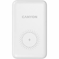 CANYON PB-1001  18W PD+QC 3.0+10W Magnet wireless charger powerbank10000mAh Li-poly battery,Lightning Input: DC5V/2A, 9V/2A Type c PD Input： DC5V/3A, 9V/2A， Type C  PD output:5V/3A,9V/2.2A,12V/1.5AQC 