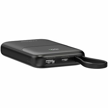 CANYON power bank OnPower 101 built-in cable 10000 mAh PD22.5W Black