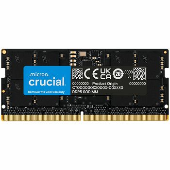Crucial 8GB DDR5-5600 SODIMM CL46 (16Gbit) Tray