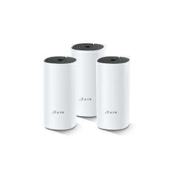 TP-Link AC1200 Deco M4 (3 pack) Mesh Wi-Fi, Dual-Band 300Mbps/867Mbps (2.4GHz/5GHz), 2×GLAN, 2×interna antena, Deco App