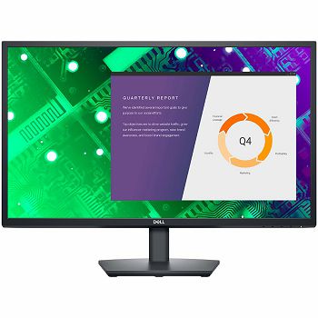 Monitor DELL E-series E2722HS 27in, 1920x1080, FHD, IPS Antiglare, 16:9, 1000:1, 300 cd/m2, 8ms/5ms, 178/178, DP, HDMI, VGA, Speakers, Tilt, Height Adjust, 3Y