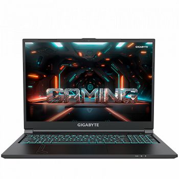 GIGABYTE Notebook G6 KF 16.0in (1920x1200 165Hz) WUXGA IPS, Intel Core i7-13620H, 16GB (2x8GB) DDR5 4800MHz, 1TB M.2 Gen4 SSD, NVIDIA GeForce RTX 4060 8GB, AX201 WiFi/BT, Backlit, DOS